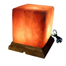 Square Rock Salt Lamp